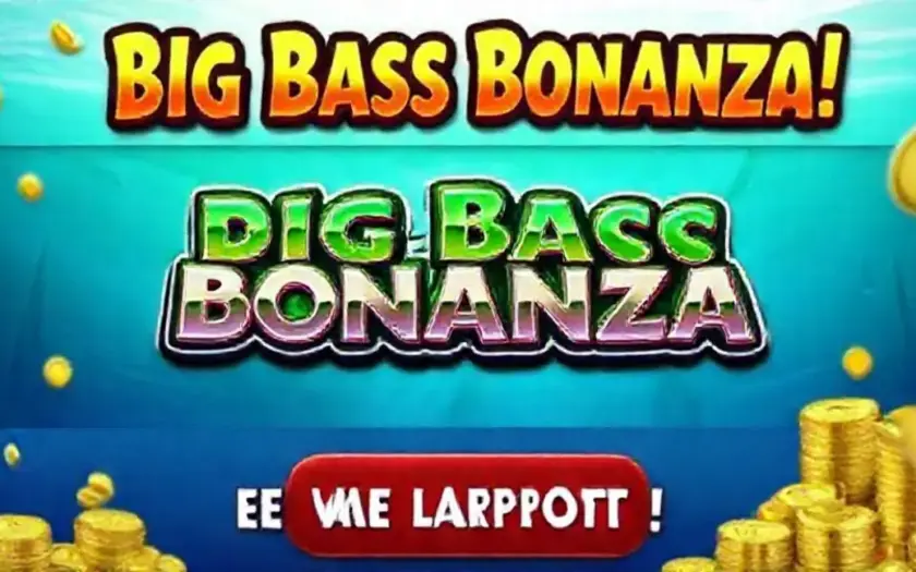 Promoção do caça-níqueis Big Bass Bonanza