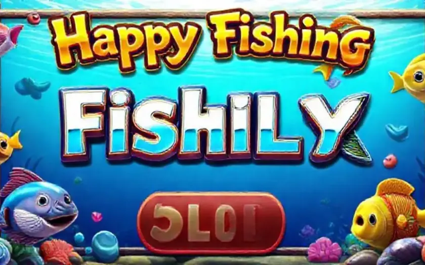Happy Fishing caça-níqueis com gráficos coloridos e peixes