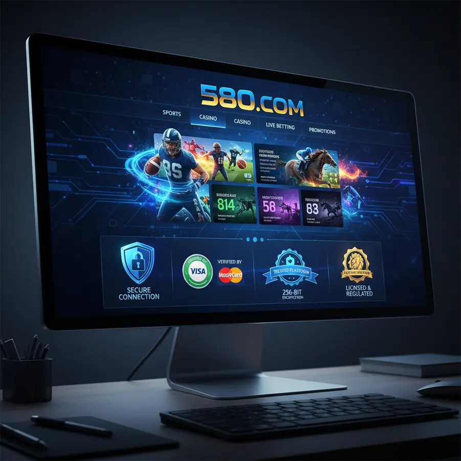 Segurança e Confiabilidade na 580.COM